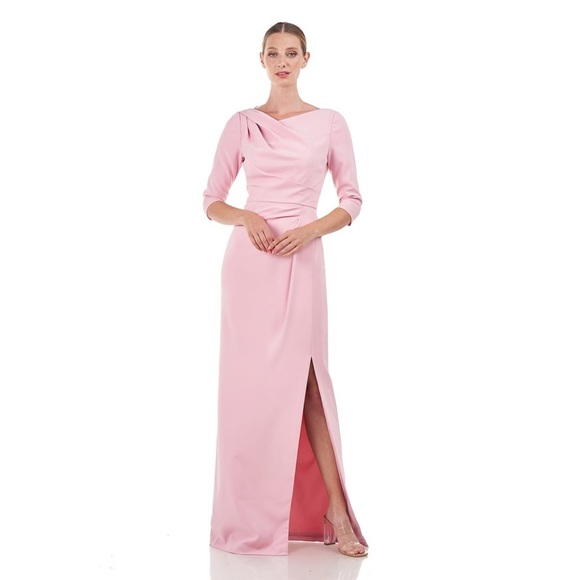 Kay Unger Dresses & Skirts - KAY Unger Margerite Pink Column Formal Cocktail Gown Size 8 NWOT